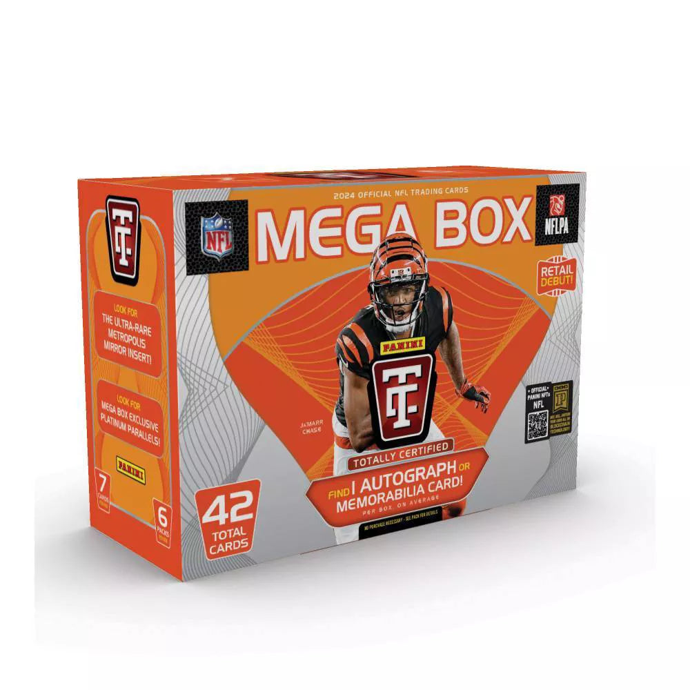 2024 Panini Totally Certified Football Mega Box [Platinum Parallels]