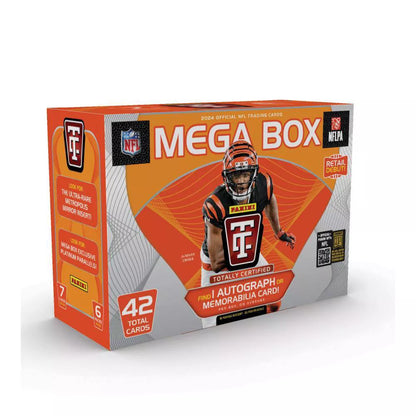2024 Panini Totally Certified Football Mega Box [Platinum Parallels]