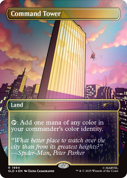 Magic the Gathering: Secret Lair x Marvel - Spider-Man: Heroic Deeds [Rainbow Foil]