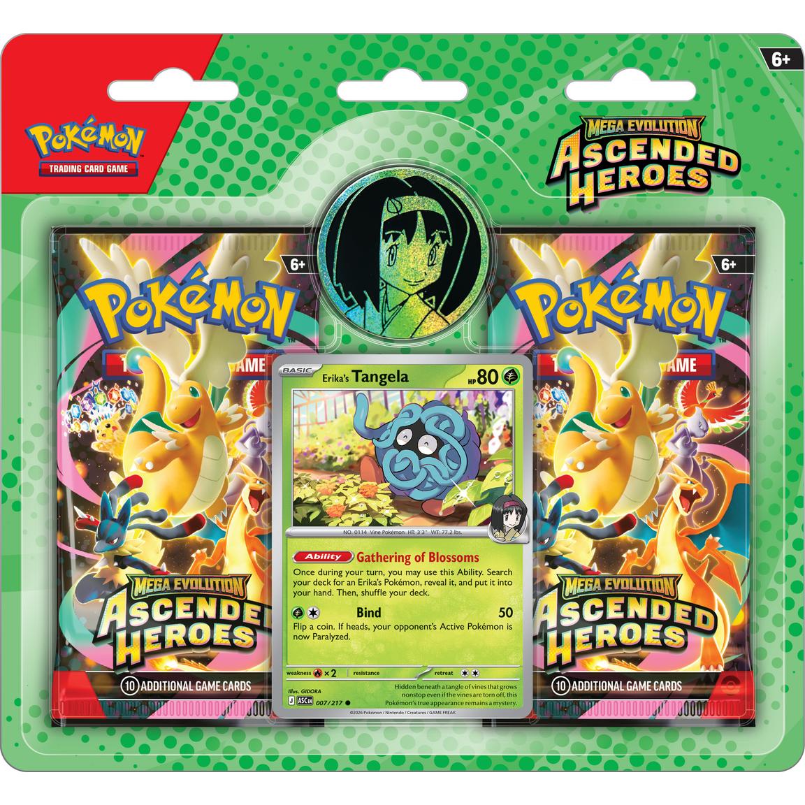 Pokemon: Mega Evolution Ascended Heroes 2-Pack Blister (Random) (ME2.5)