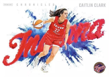 2025 Panini Caitlin Clark Chronicled Keepsake WNBA Basketball Retail Box