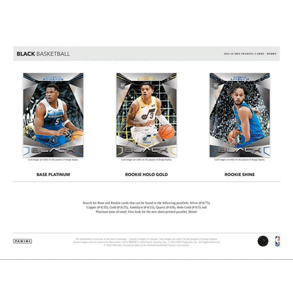 2023-24 Panini Black Basketball Hobby Box