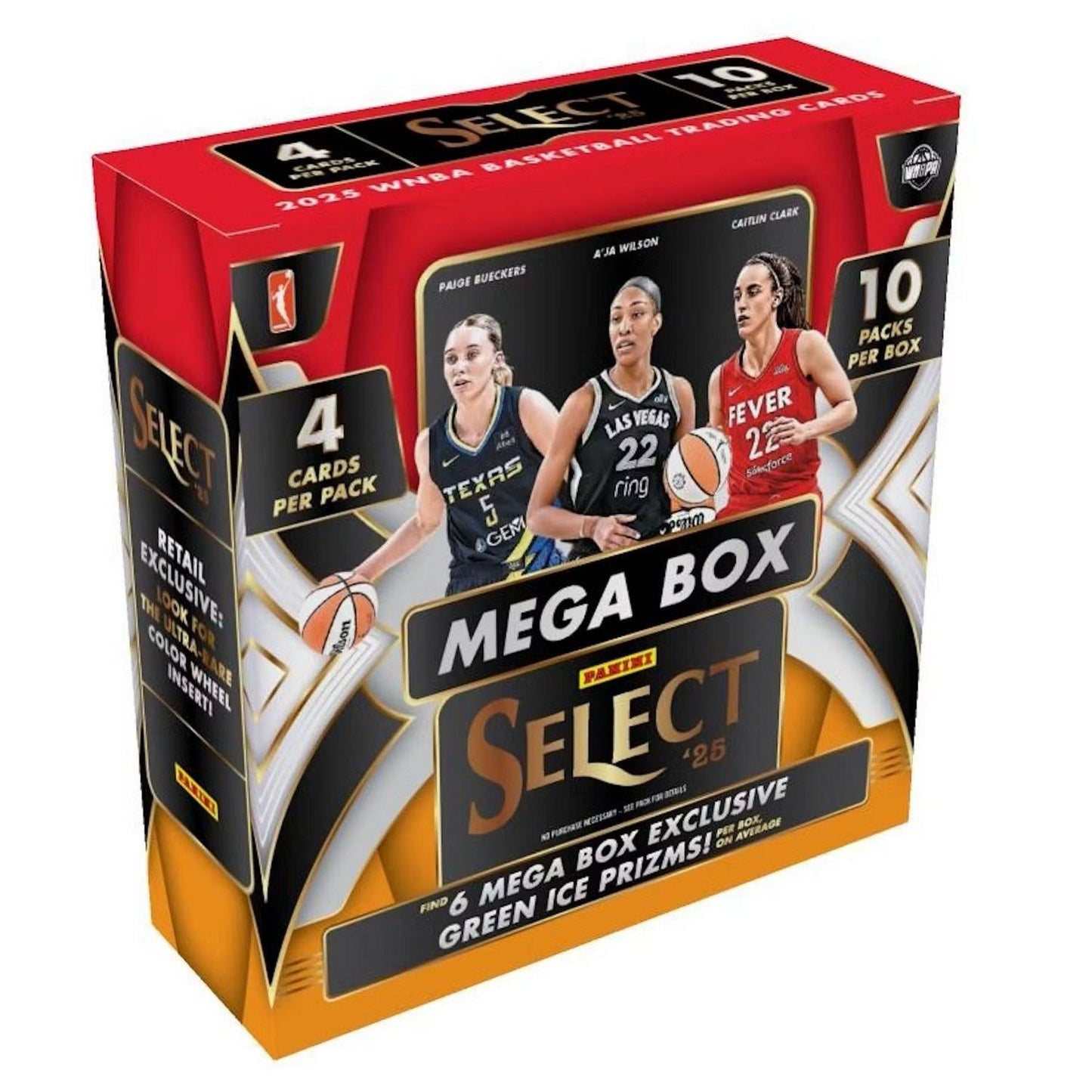 2025 Panini Select WNBA Basketball Hobby Mega Box