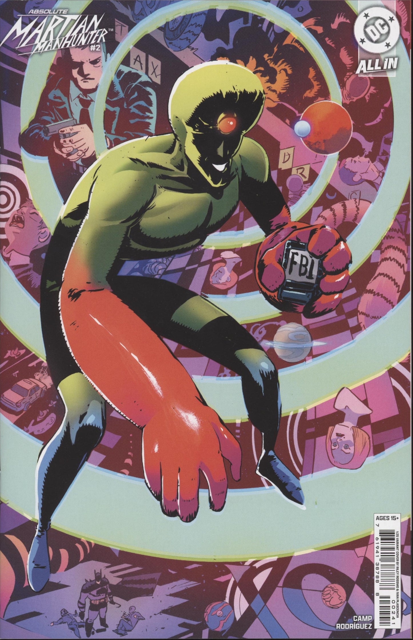 Absolute Martian Manhunter Issue #2E 1:25 Retailer Incentive Variant
