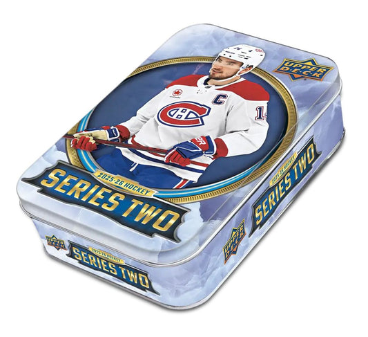2025-26 Upper Deck Series 2 Hockey Tin