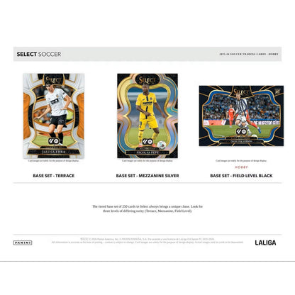 2025-26 Panini Select Laliga Soccer Hobby Box