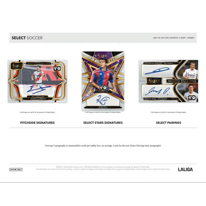 2025-26 Panini Select Laliga Soccer Hobby Box