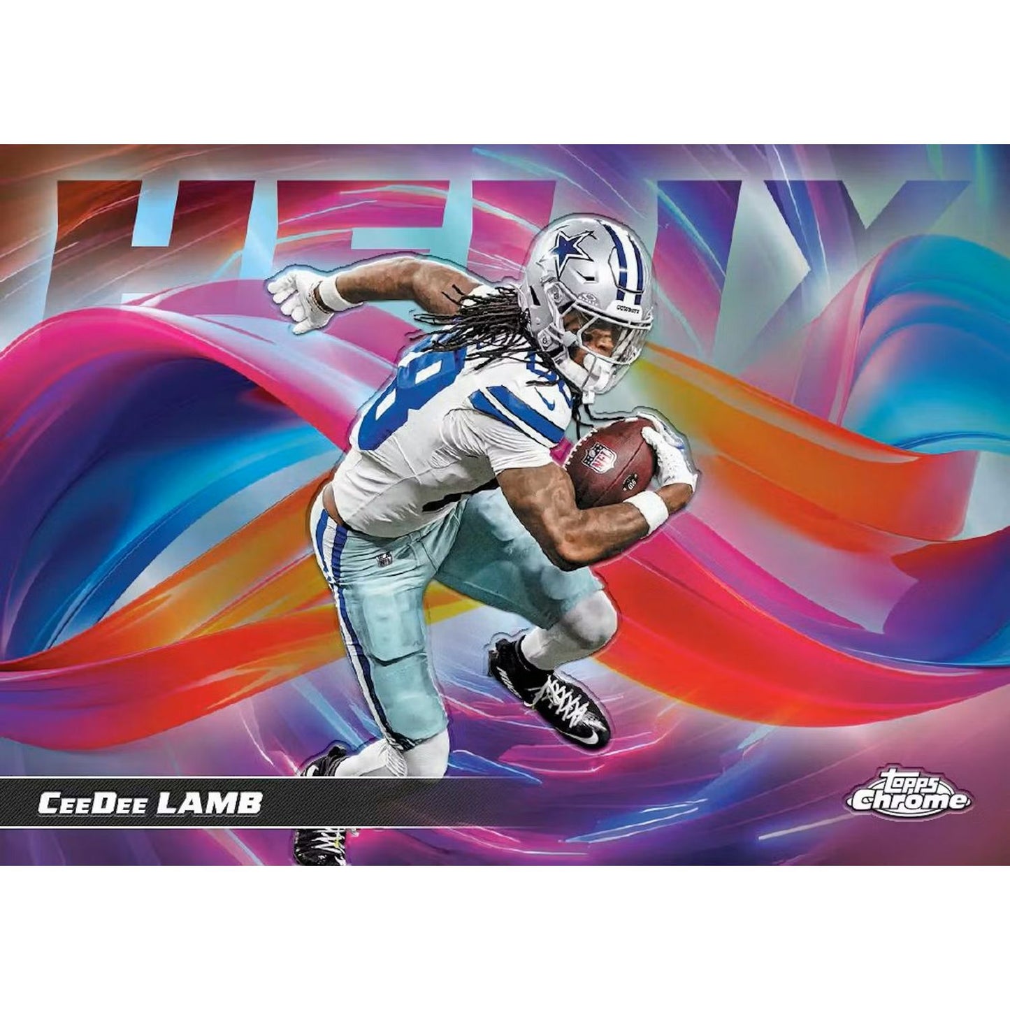 2025 Topps Chrome Football Mega Box