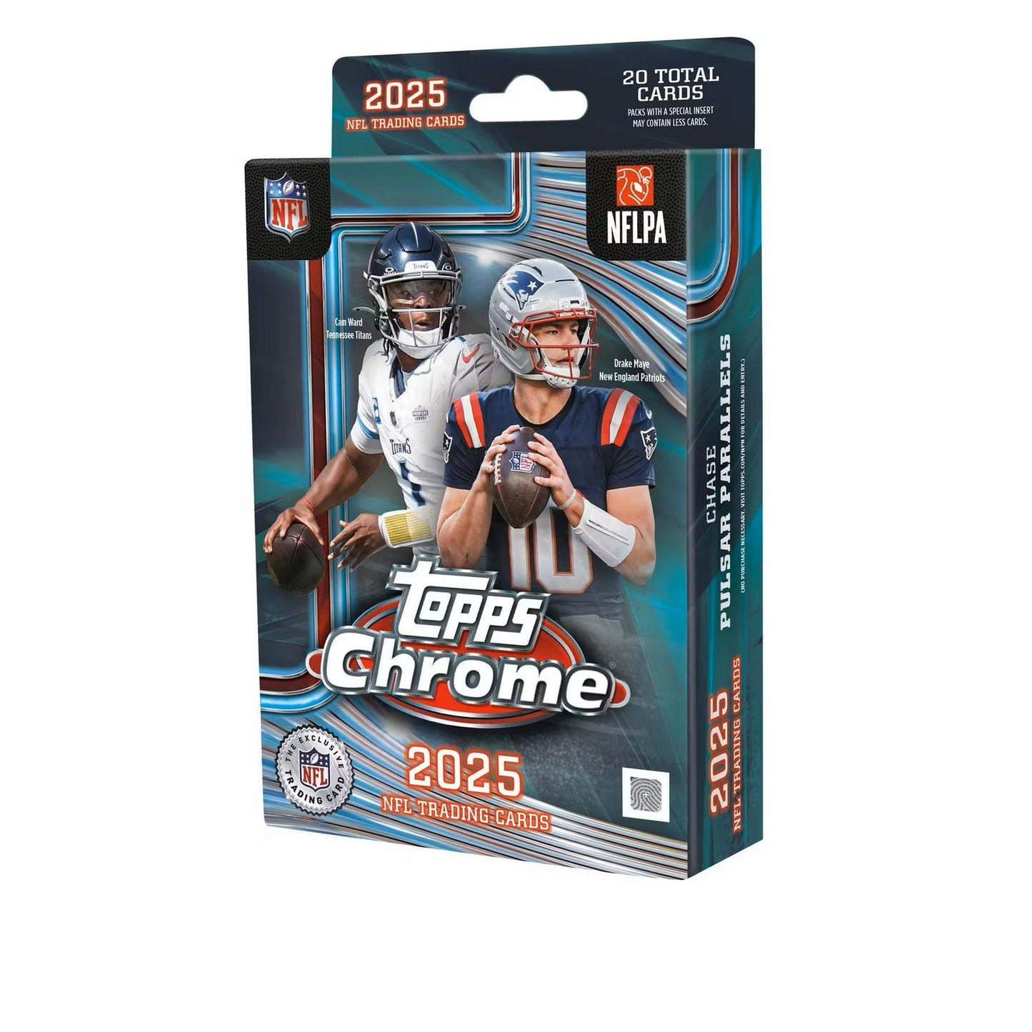 2025 Topps Chrome Football Hanger Box
