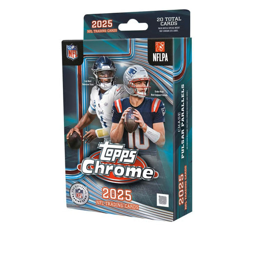 2025 Topps Chrome Football Hanger Box