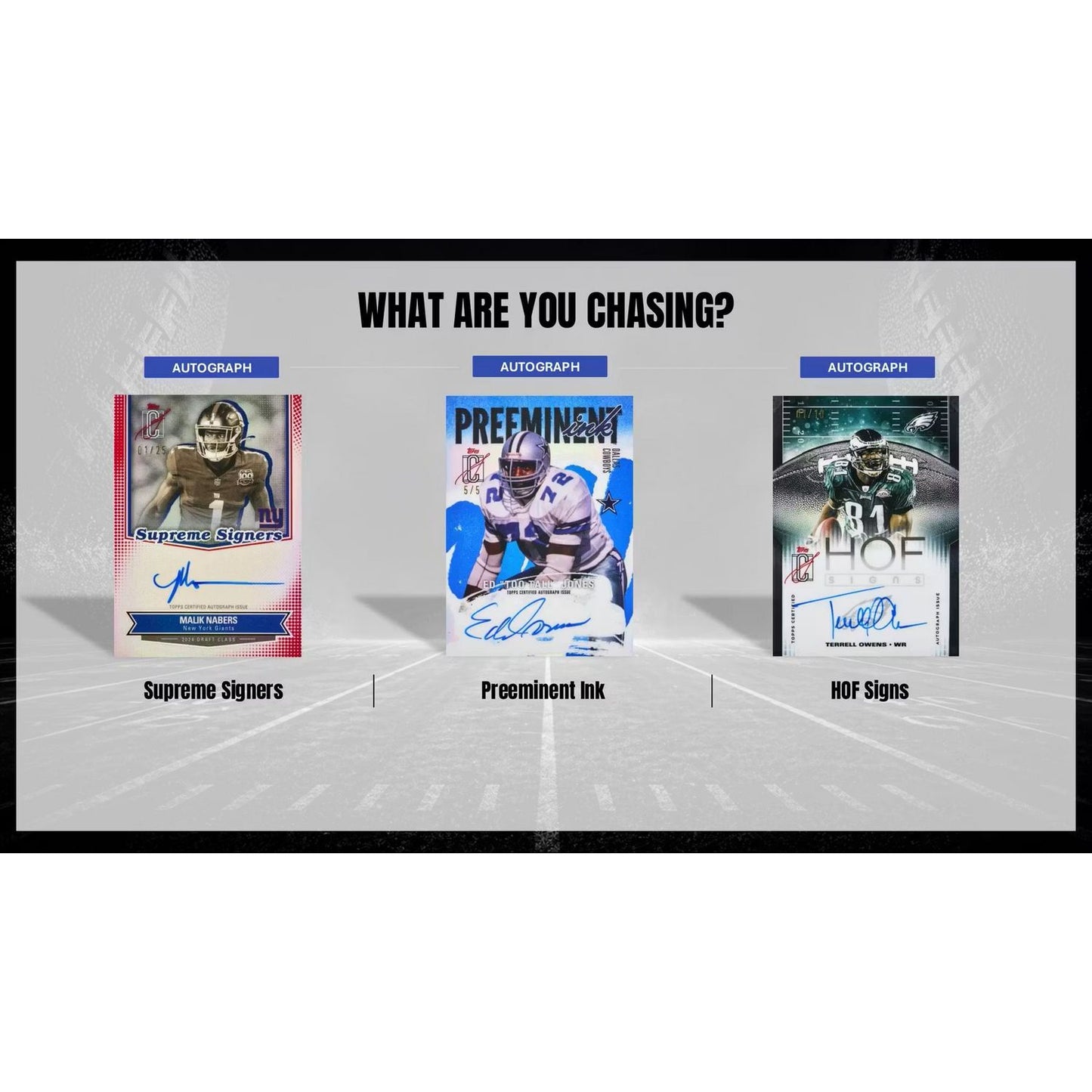 2025 Topps Signature Class Football Mega Box