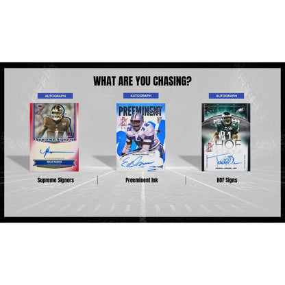 2025 Topps Signature Class Football Mega Box