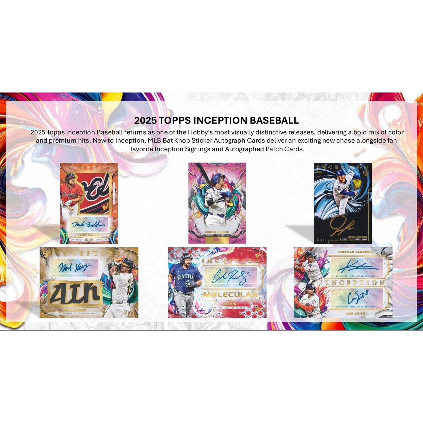 2025 Topps Inception Baseball Hobby Box