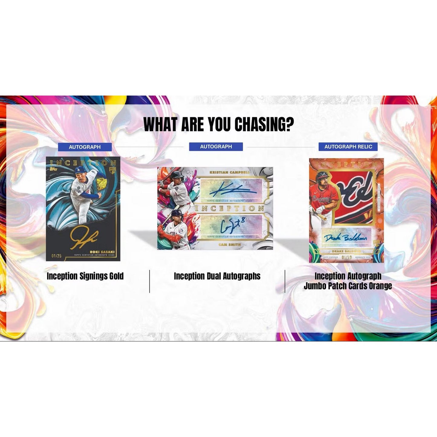 2025 Topps Inception Baseball Hobby Box