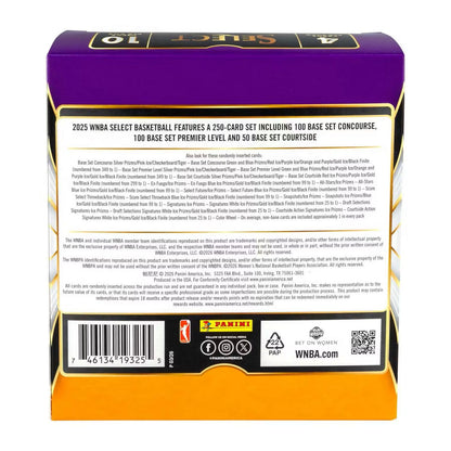 2025 Panini Select WNBA Basketball Mega Box