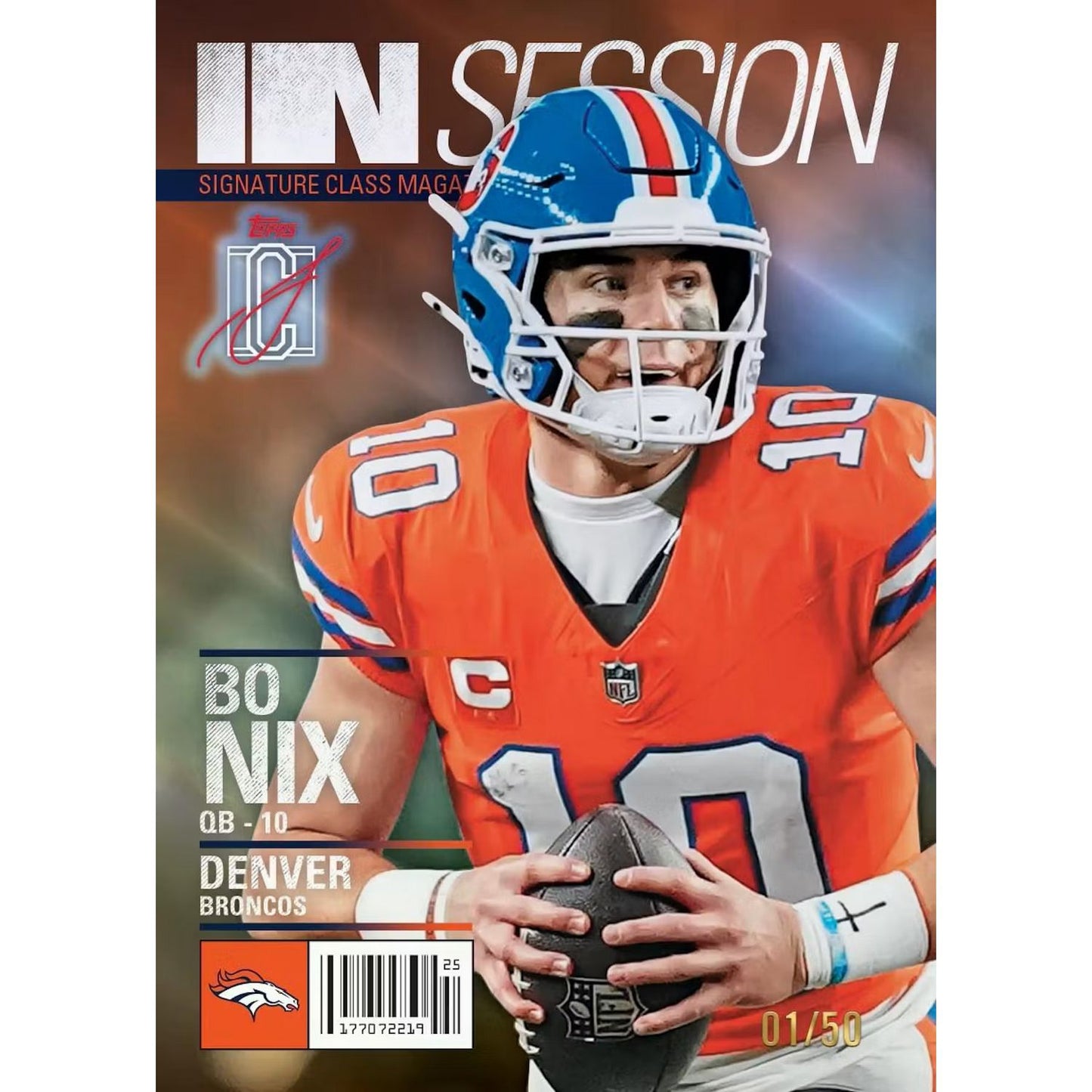 2025 Topps Signature Class Football Mega Box