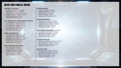 2025 Topps Star Wars Smugglers Outpost Hobby Box