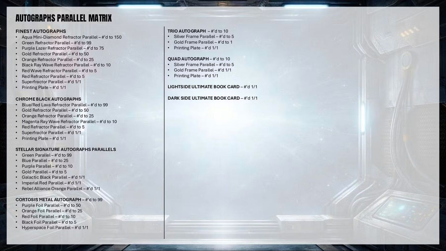 2025 Topps Star Wars Smugglers Outpost Hobby Box