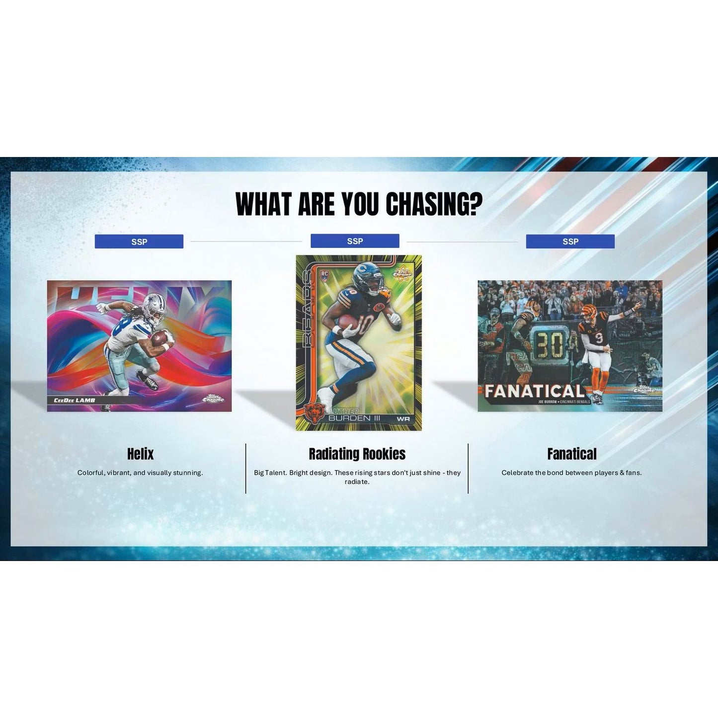 2025 Topps Chrome Football Blaster Box