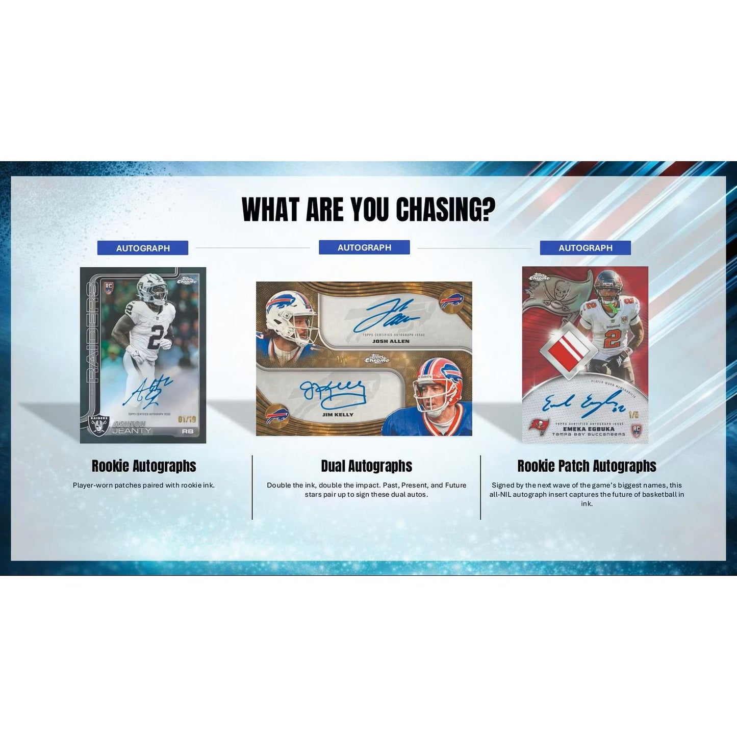 2025 Topps Chrome Football Blaster Box