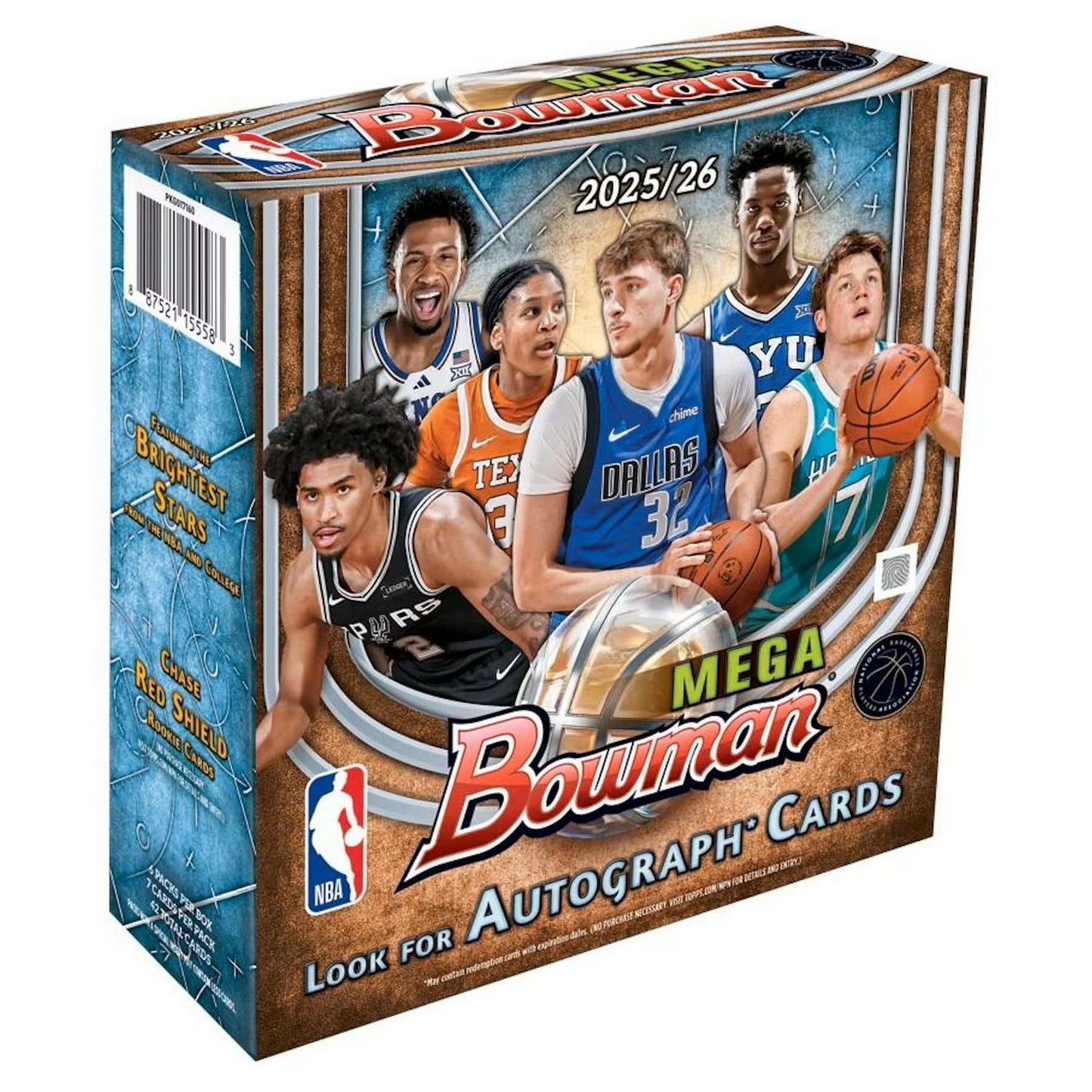 2025-26 Bowman Basketball Mega Box