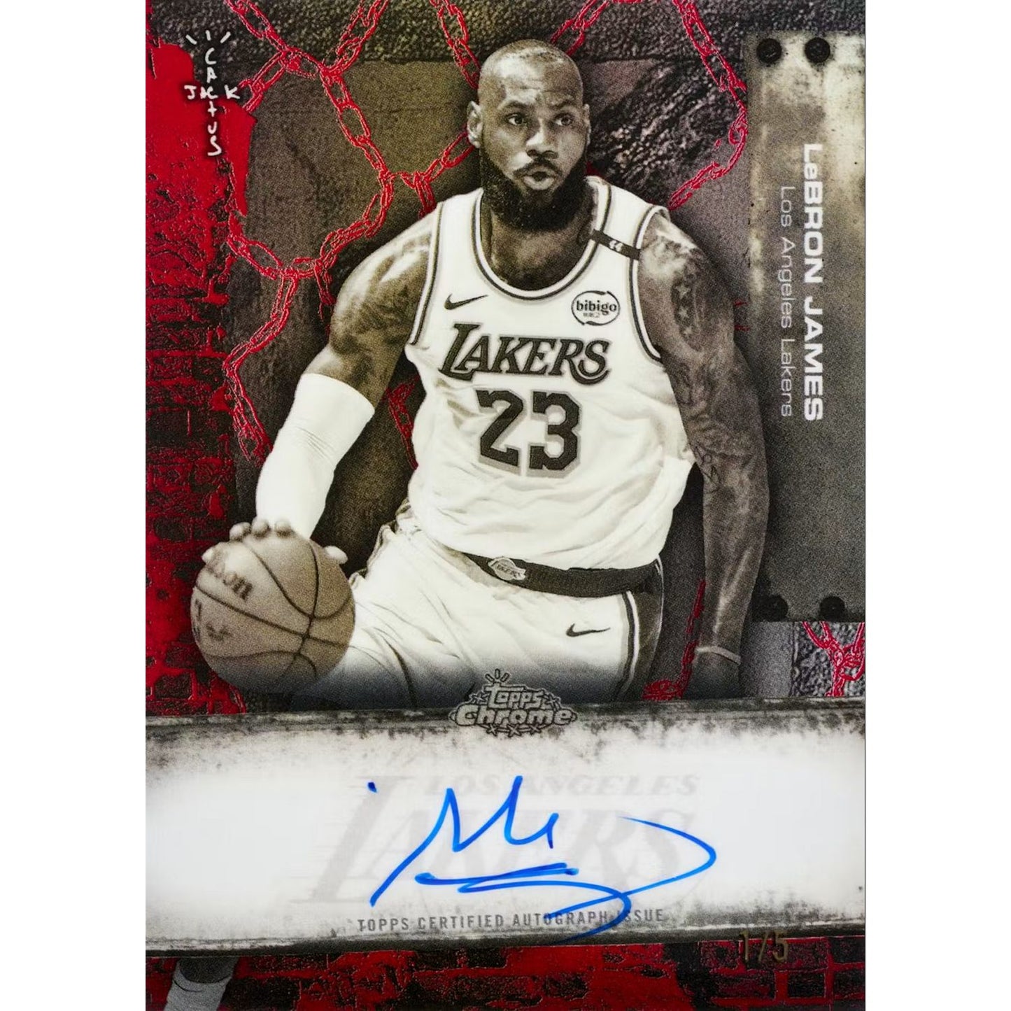 2025-26 Topps Chrome Cactus Jack Basketball Hobby Box