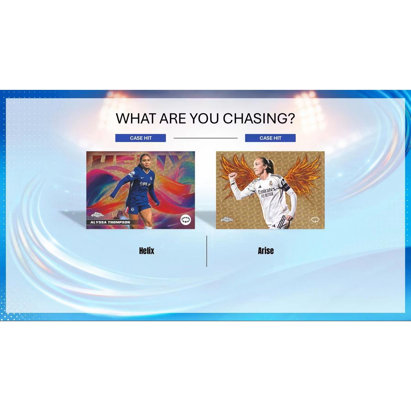 2025-26 Topps Chrome UEFA Women’s Champions League Hobby Box