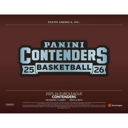 2025-26 Panini Euroleague Contenders Basketball Mega Box