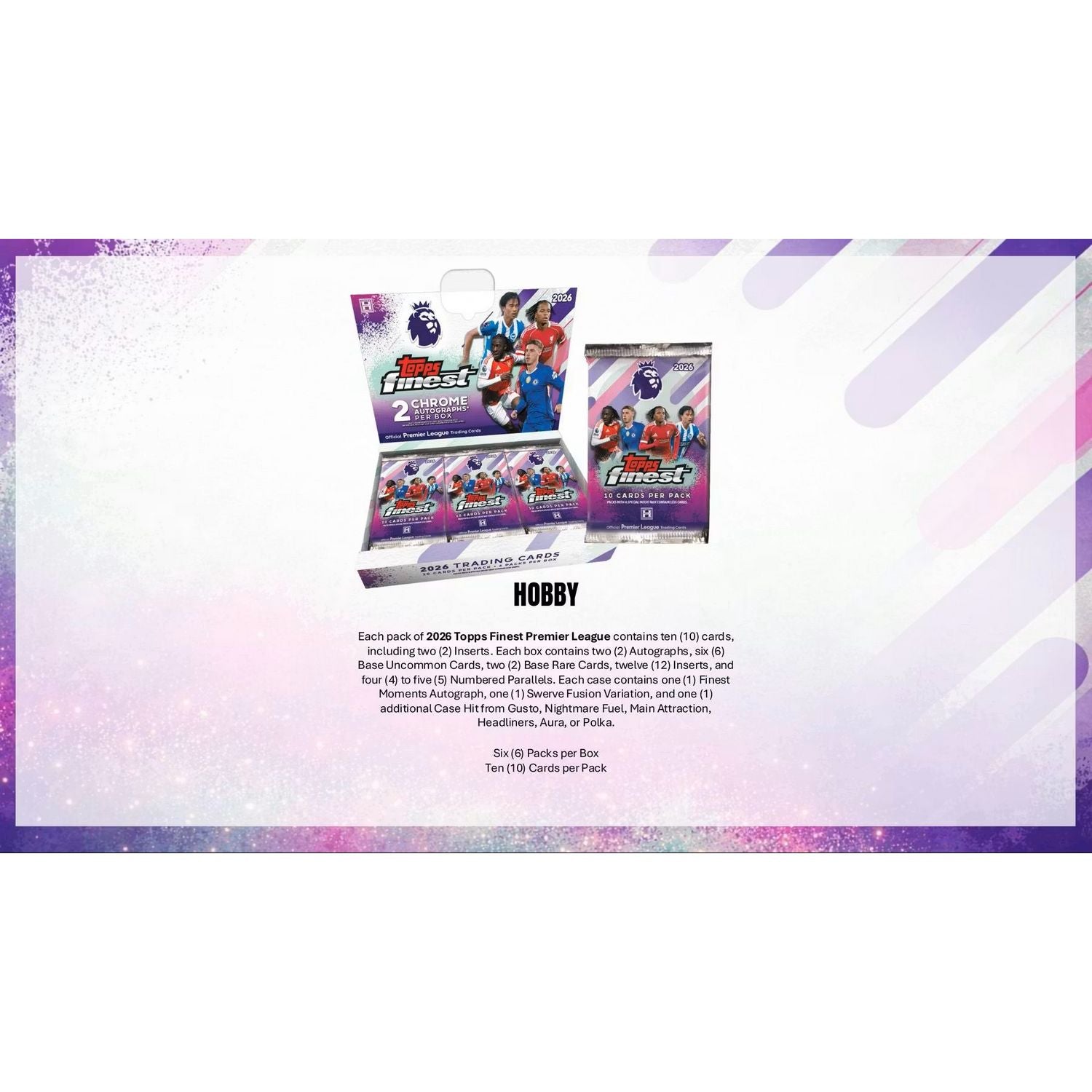 2026 Topps Finest Premier League EPL Soccer Hobby Box、Topps、kayou