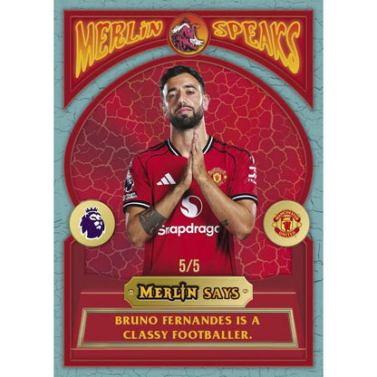 2025-26 Topps Merlin Premier League EPL Soccer Hobby Box