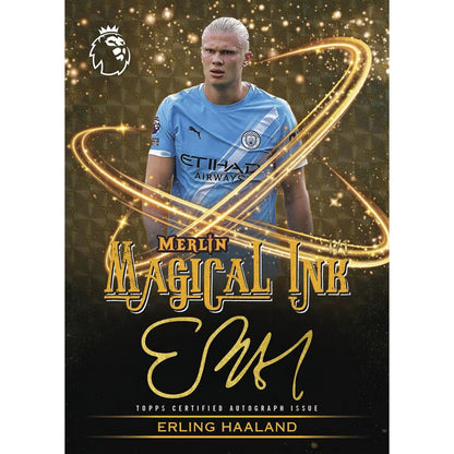 2025-26 Topps Merlin Premier League EPL Soccer Hobby Box