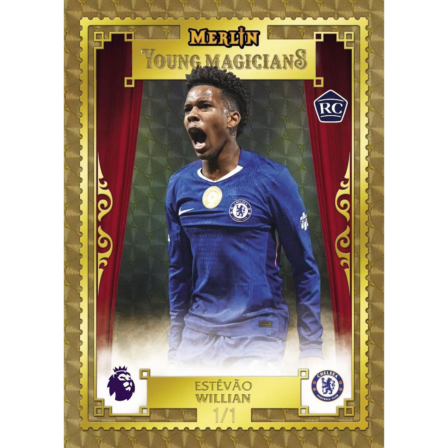 2025-26 Topps Merlin Premier League EPL Soccer Blaster Box