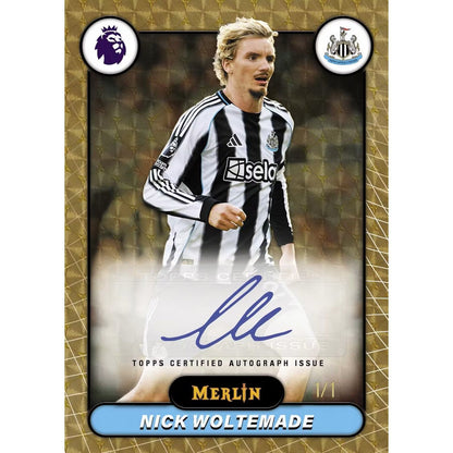 2025-26 Topps Merlin Premier League EPL Soccer Hobby Box