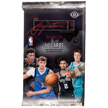 2025-26 Topps Signature Class Basketball Jumbo Box