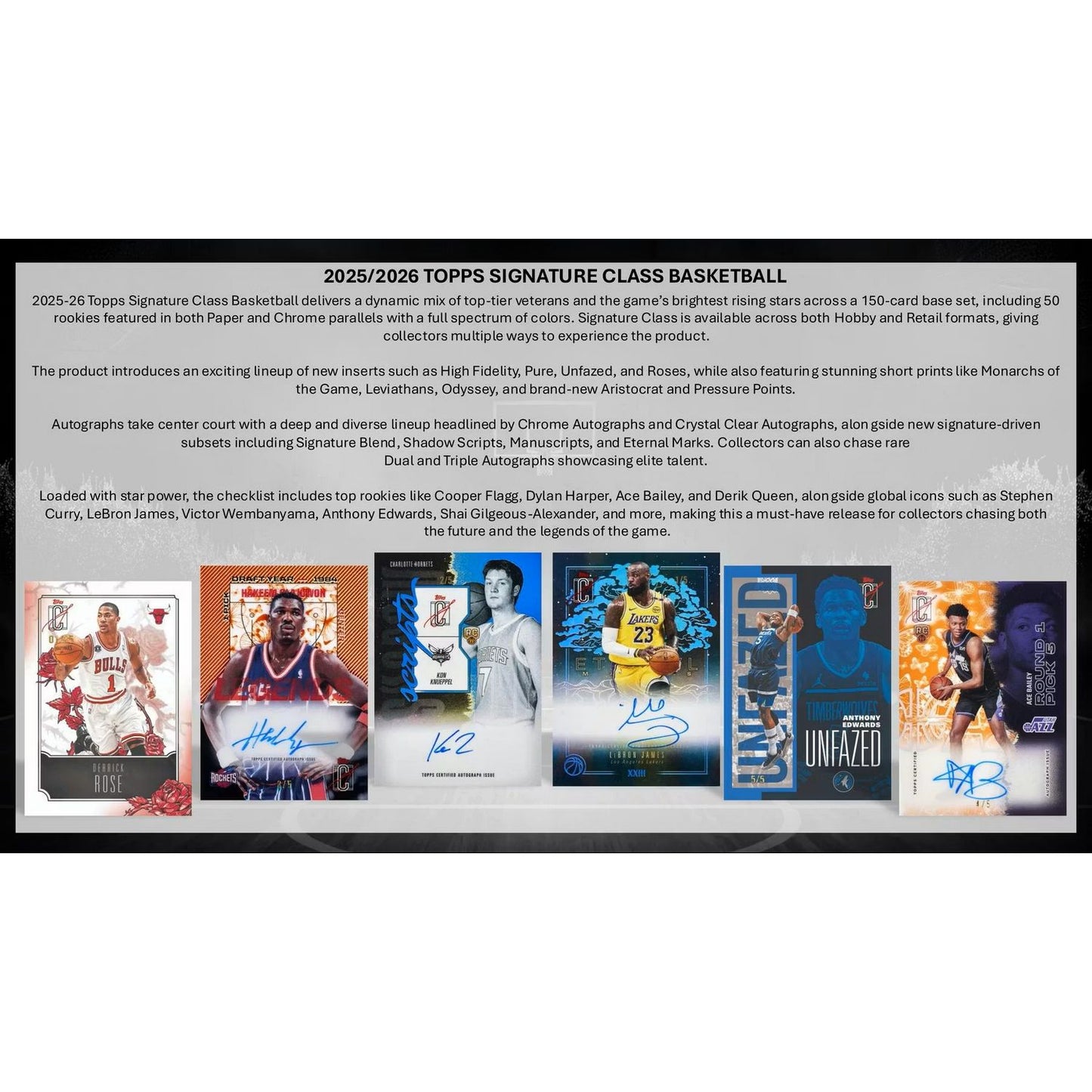 2025-26 Topps Signature Class Basketball Blaster Box