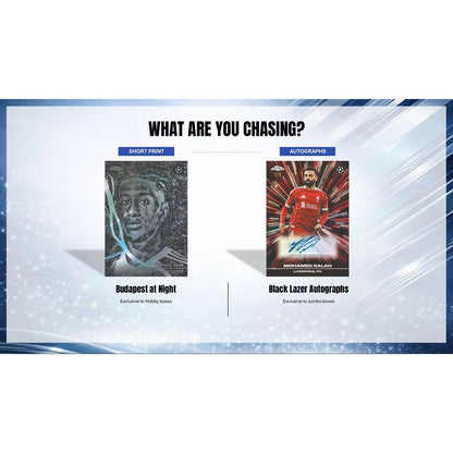 2025-26 Topps Chrome UEFA Club Competitions Soccer Mega Box