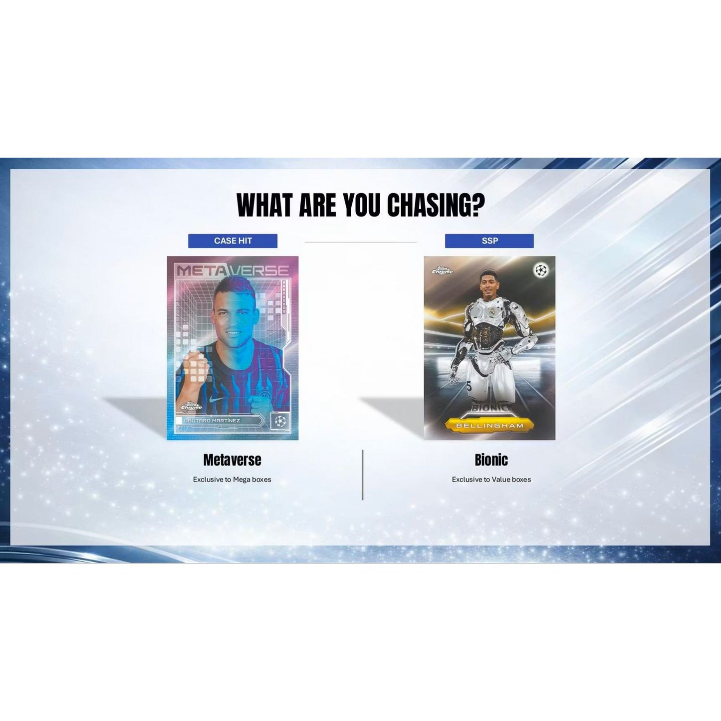2025-26 Topps Chrome UEFA Club Competitions Soccer Mega Box