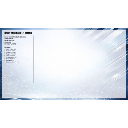 2025-26 Topps Chrome UEFA Club Competitions Soccer Blaster Box