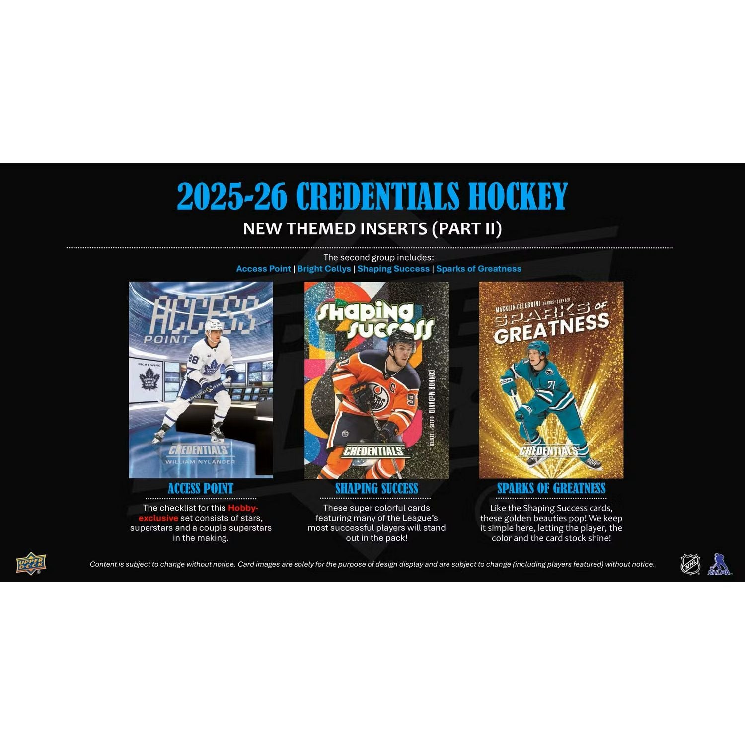2025-26 Upper Deck Credentials Hockey Hobby Box *Contact Us To Order*、Upper Deck、kayou