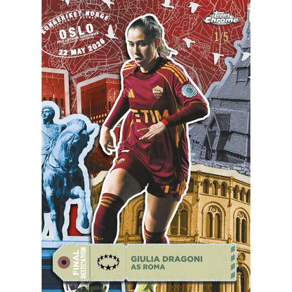 2025-26 Topps Chrome UEFA Women’s Champions League Hobby Box