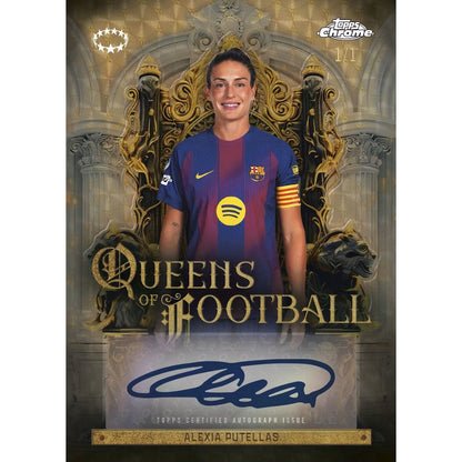 2025-26 Topps Chrome UEFA Women’s Champions League Hobby Box