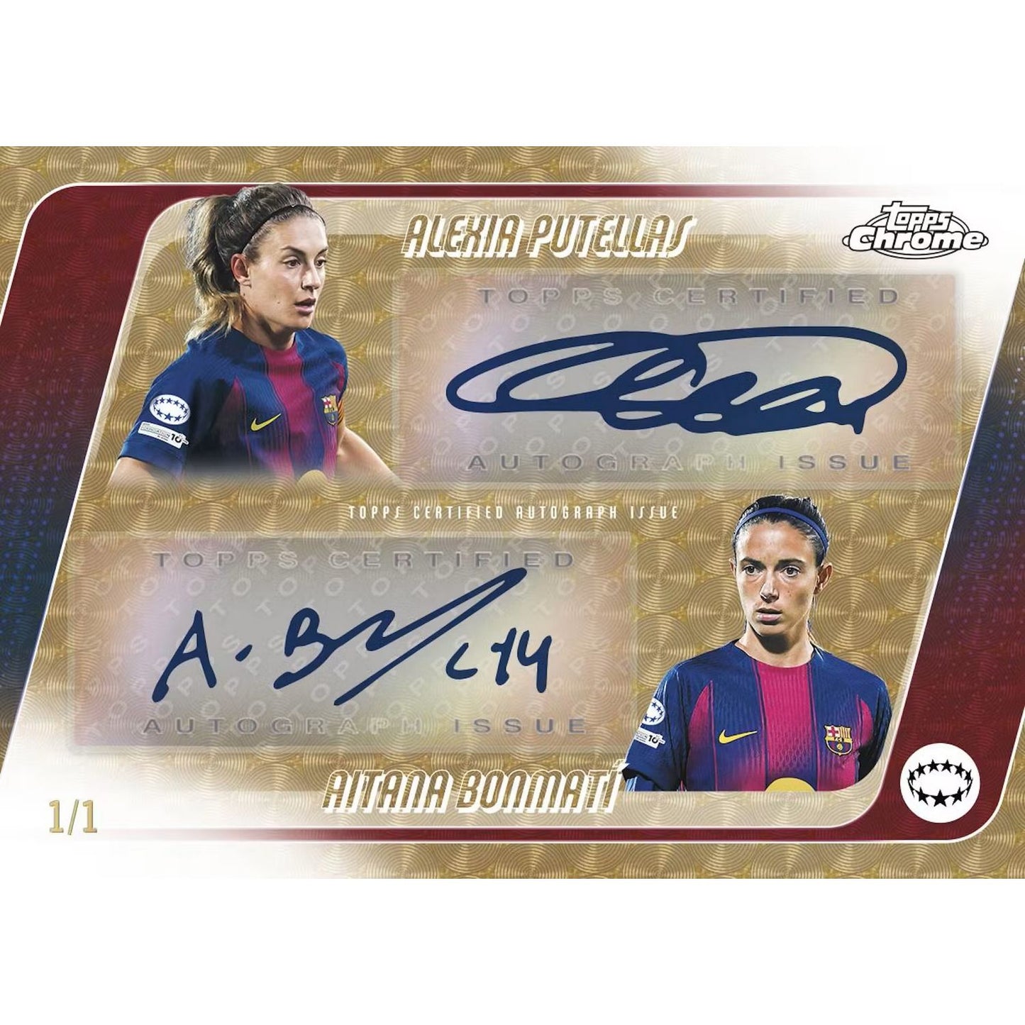2025-26 Topps Chrome UEFA Women’s Champions League Hobby Box