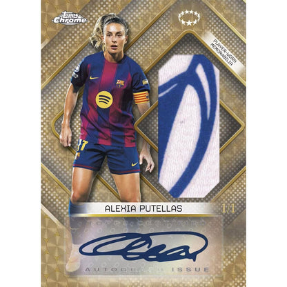 2025-26 Topps Chrome UEFA Women’s Champions League Hobby Box