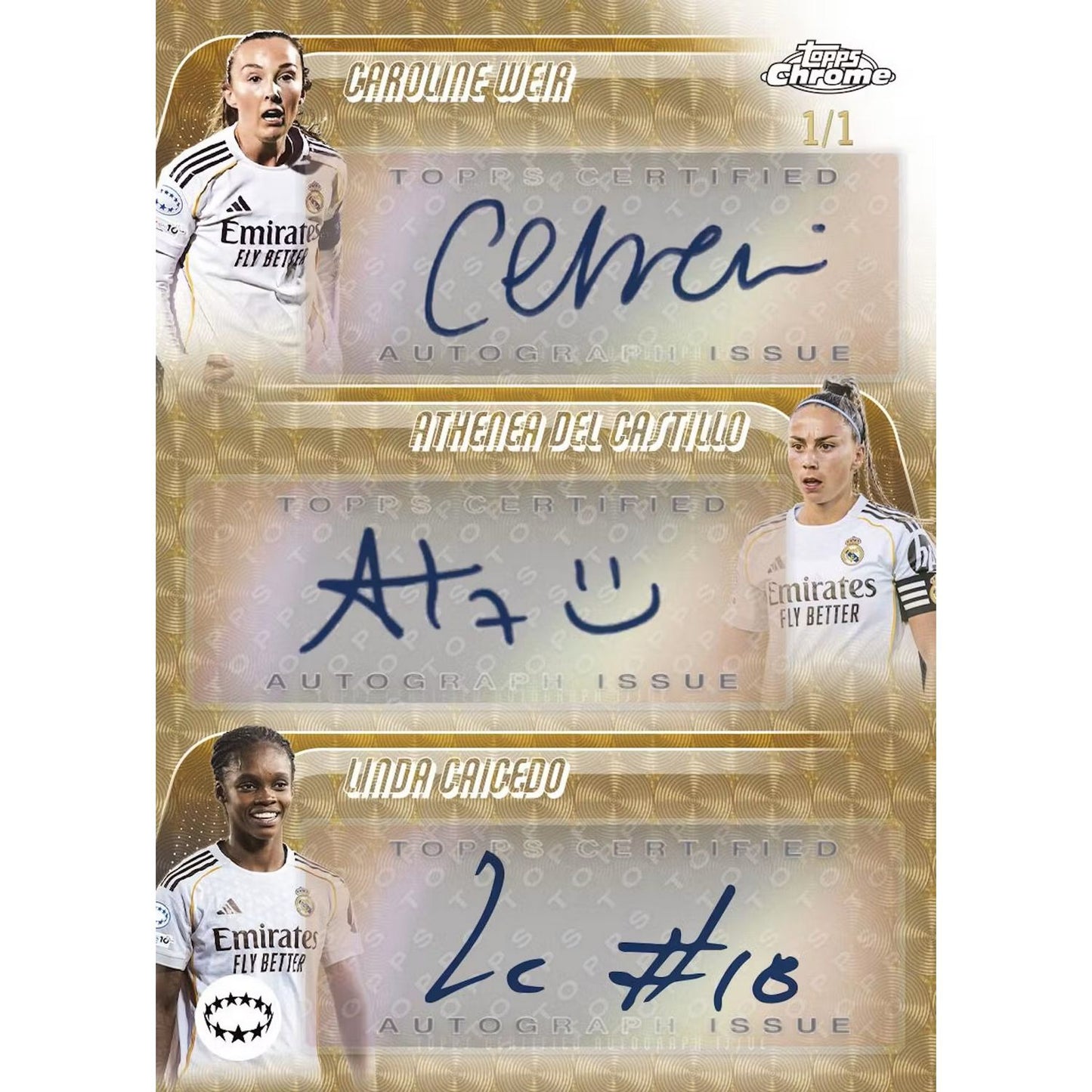 2025-26 Topps Chrome UEFA Women’s Champions League Hobby Box