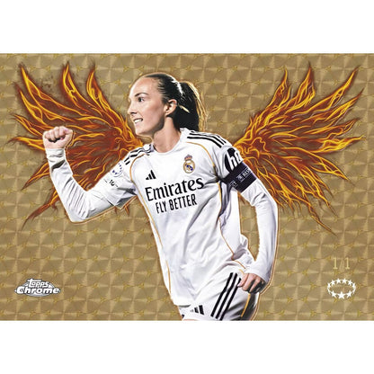 2025-26 Topps Chrome UEFA Women’s Champions League Hobby Box