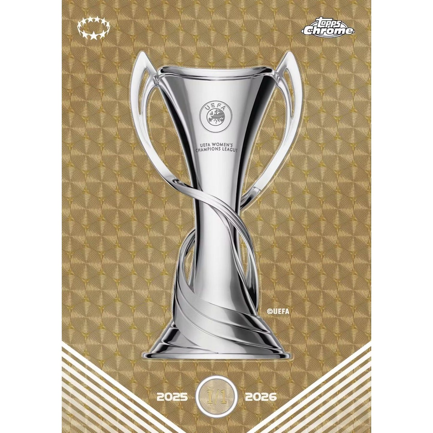 2025-26 Topps Chrome UEFA Women’s Champions League Hobby Box