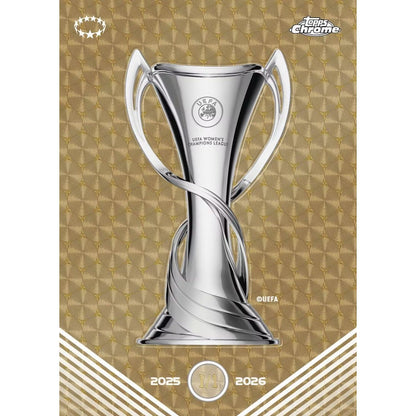 2025-26 Topps Chrome UEFA Women’s Champions League Hobby Box