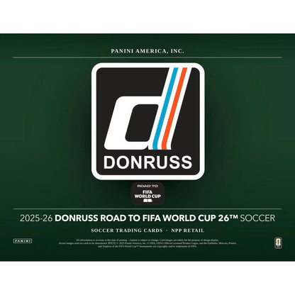2025-26 Panini Donruss Road to FIFA World Cup Soccer Blaster Box