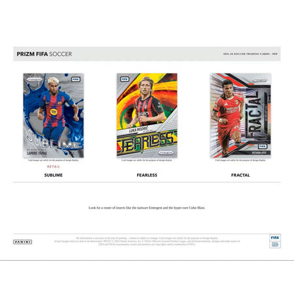 2025-26 Panini Prizm FIFA Soccer Blaster Box