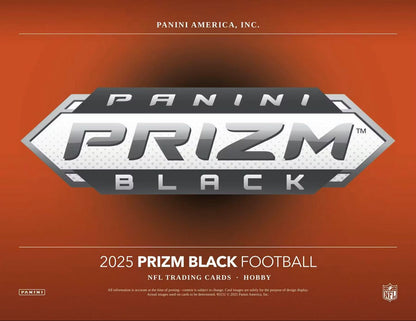 2025 Panini Prizm Black Football Hobby Box